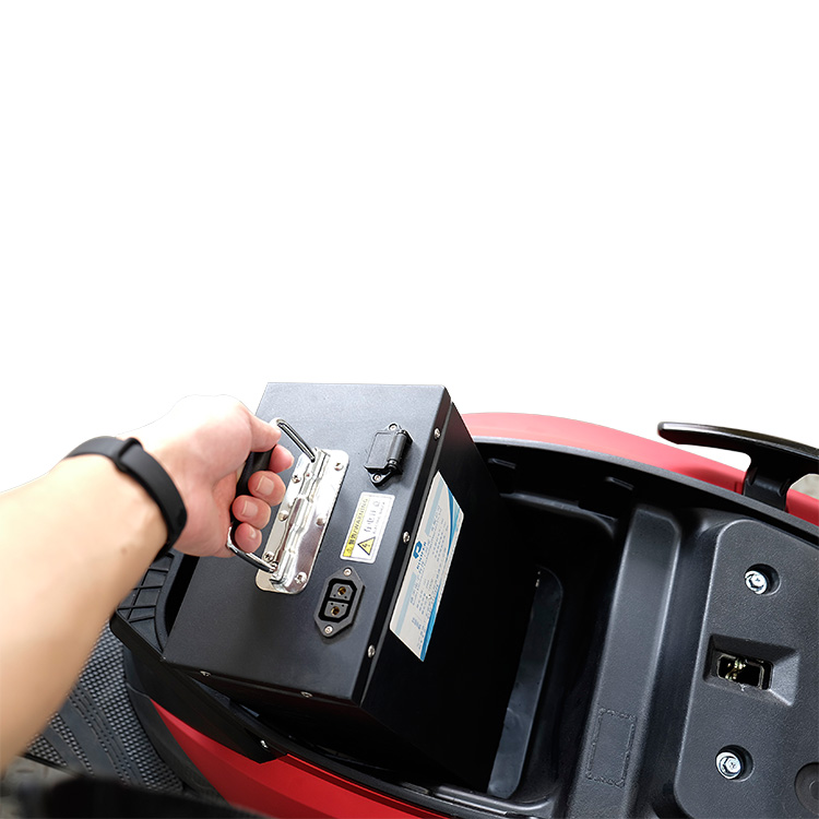 patinete eléctrico modelo JY batería intercambiable